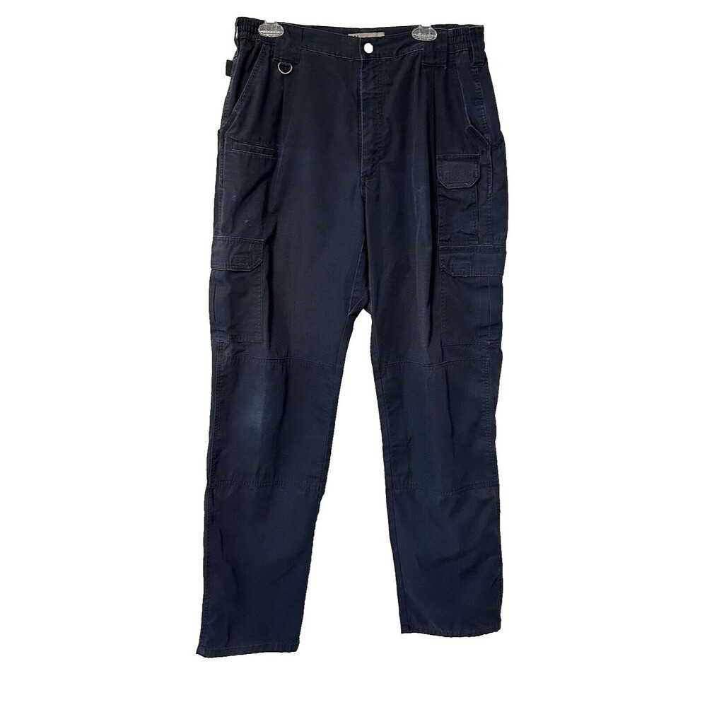 5.11 Tactical Men’s 38X32 Ripstop Cargo Pants‎ Black 896
